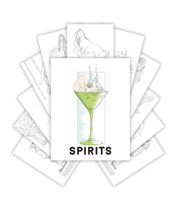 Spirits Coloring Book - Image 3