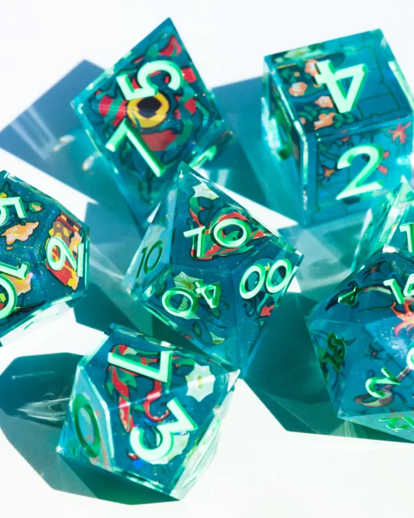 Join The Party Plant Pirates 7-Piece Iconic Dice Set - Image 3